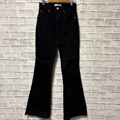 moussy ハイウエストフレアデニム の画像