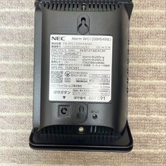 ★最終値下げ中★【～12/28午前まで・割引あり！】美品 NEC Aterm WG1200HS4 無線LANルーター 箱付きの画像