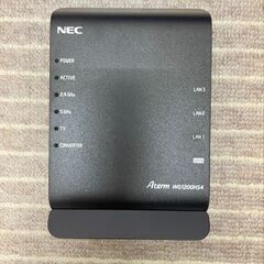 ★最終値下げ中★【～12/28午前まで・割引あり！】美品 NEC Aterm WG1200HS4 無線LANルーター 箱付きの画像