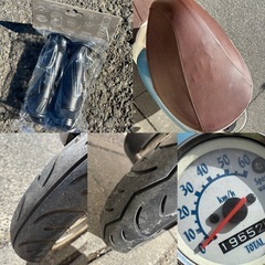 ⭐️ビーノ快速2スト⭐️バッテリー・プラグ・グリップなど新品交換⭐️メーター振り切って加速、爆速スクーター⭐️の画像