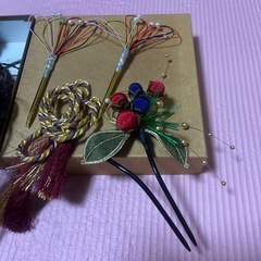 和装髪飾り
の画像