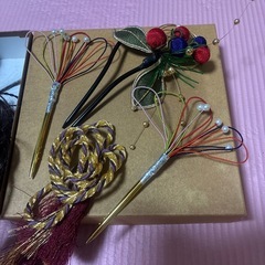 和装髪飾り
の画像