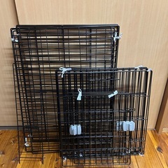 キャットケージ 3段 トイレ付の画像