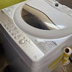 東芝の全自動洗濯機「AW-5G3(W)」の画像