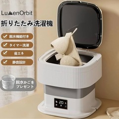 折りたたみ洗濯機の画像