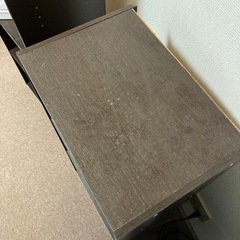 【引き渡し予定の方決定しました】【無料】ニトリ カラーボックス2個／天板凹みあり／1/6までの画像