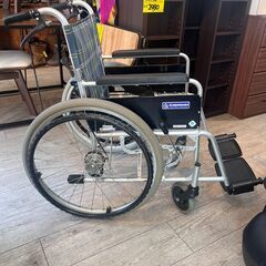 カワムラサイクル 自走・介助両用 車いす 車椅子 100kgまで アルミフレーム 背折れ 折りたたみ式 ★買取帝国 志木店の画像