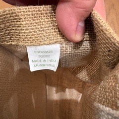 無印のバックの画像