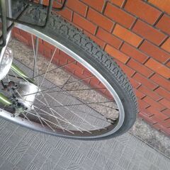 自転車店から出品です。　　6年使用の普通自転車の画像