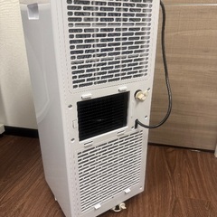 【QUADS公式】 公式限定モデル スポットクーラー 工事不要 冷房 除湿 送風 室温設定 窓用パネル付き 9畳 自動ルーバー ポータブル エアコン 移動式 冷風機 クワッズ の画像