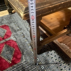 アンティーク　ローテーブルの画像