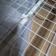 宮付き　パイプベッドの画像