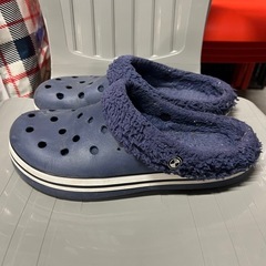 メンズサンダルボア付きの画像