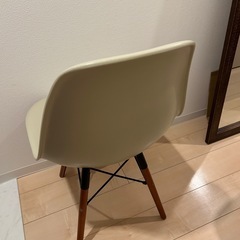 【0円譲渡】椅子　ダイニングチェア　チェア　ベージュの画像