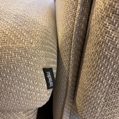 カリモク　３人掛けソファ&オットマンの画像