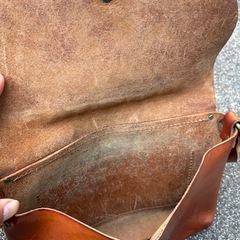 HERZ Organ  レザーショルダーバッグの画像