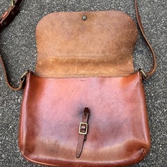 HERZ Organ  レザーショルダーバッグの画像