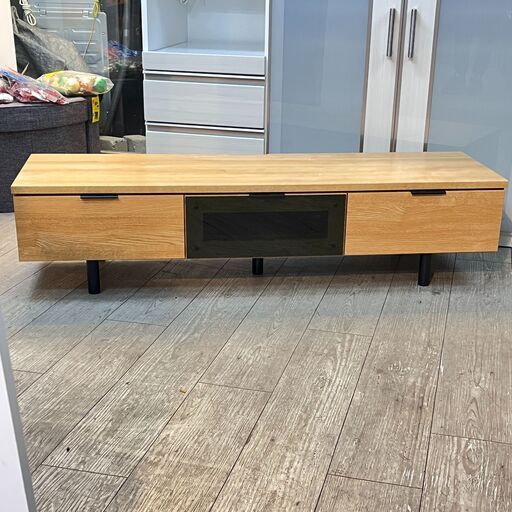 ニトリ テレビ台(ローボードエトナ140LB LBR) ライトブラウン 定価29990円 横幅140×奥行42×高さ33cm ★買取帝国 志木店
