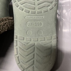 メンズサンダルボア付きの画像