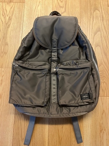 廃盤品吉田カバンPORTER tanker　シルバーグレー　ラックサック　リュック