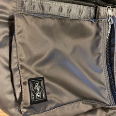 廃盤品吉田カバンPORTER tanker　シルバーグレー　ラックサック　リュックの画像
