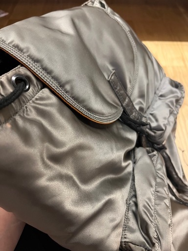 廃盤品吉田カバンPORTER tanker　シルバーグレー　ラックサック　リュック