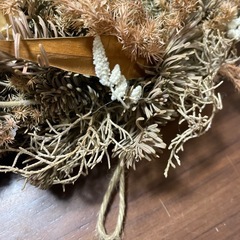 本物の植物使用！豪華なクリスマスリース　の画像