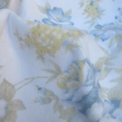 綿毛布　クリーニング済み　シングル　敷き毛布としてもの画像