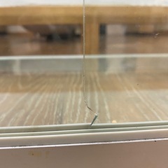 ガラスのショーケースの画像
