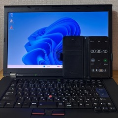 lenovo ThinkPad①｜Win11・SSD・メモリ8GB・Office互換・対話型AI搭載 
の画像
