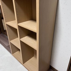 ｟取引調整中｠本棚　カラーボックス　ベージュ の画像