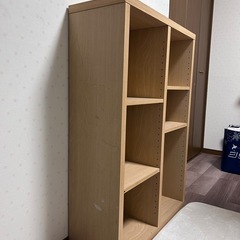 ｟取引調整中｠本棚　カラーボックス　ベージュ の画像