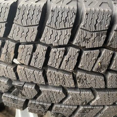 155 65R13 22年　イボ残 溝多め スタッドレス　ダンロップ4本ホイールセット ワゴンR等の画像