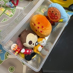 折りたたみ机　クリアケース　ぬいぐるみ　まとめてお譲りします。　の画像