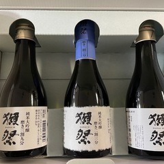 獺祭　純米大吟醸　180ml×３本の画像