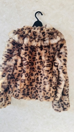 定価24000円レオパード柄 毛皮コート (o-gamam) 帯広の毛皮