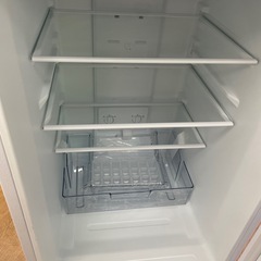 ☆ドリーム荒牧店☆ジモティー割引有☆【クリーニング済み】ヤマダ/2ドア冷蔵庫/YRZ-F15MW/159L/2025年製/中古品の画像