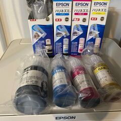 [新品インクセット付き] EPSON EW-M630TW ホワイト プリンター スキャナー 複合機の画像