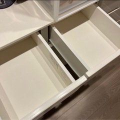 値下げしました！ニトリ　ローチェスト　白の画像