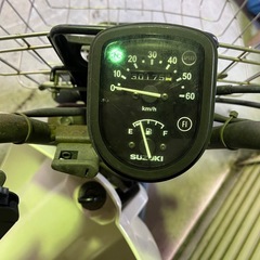 【New】不動・レストアベース車　美品 バリ溝 スズキ BA43A バーディー FI 原付 バイク スクーターの画像