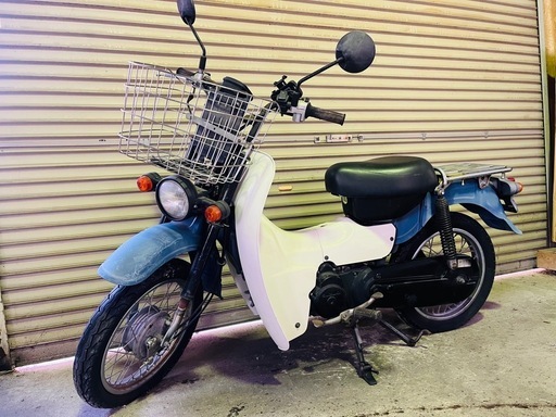 【売約済】不動・レストアベース車　美品 バリ溝 スズキ BA43A バーディー FI 原付 バイク スクーター