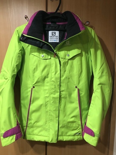 サロモンスキージャケットXS (さくら) つくばのスキーの中古あげます