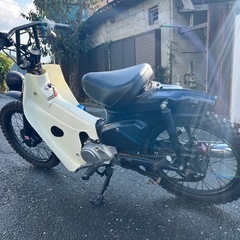 ホンダスーパーカブ　バーハンドル化　エンジン中華110cc 福岡の画像
