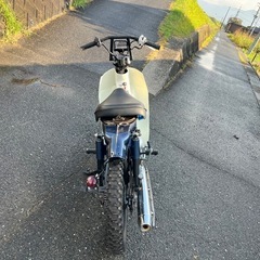 ホンダスーパーカブ　バーハンドル化　エンジン中華110cc 福岡の画像