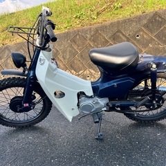 ホンダスーパーカブ　バーハンドル化　エンジン中華110cc 福岡の画像