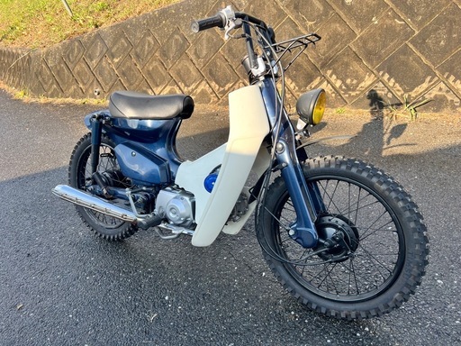 ホンダスーパーカブ　バーハンドル化　エンジン中華110cc 福岡