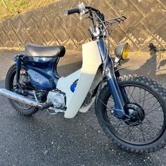 ホンダスーパーカブ　バーハンドル化　エンジン中華110cc 福岡の画像