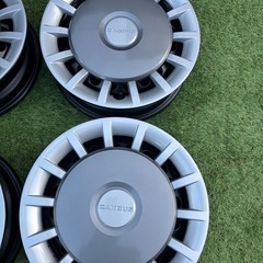 ダイハツ　キャンパス純正スチールホイール　キャップ付き　14インチの画像