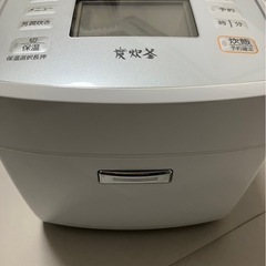 三菱IHジャー 炊飯器 2018年製 1.0Lタイプ NJ-VE109-Wの画像
