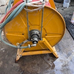 農業用ホース　ホースリール　2セットの画像